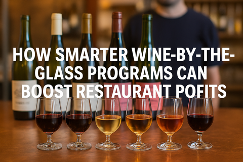 How Smarter Wine-By-The-Glass Programs Can Boost Restaurant Profits — And How the Waiter Wallet Helps Make It Happen