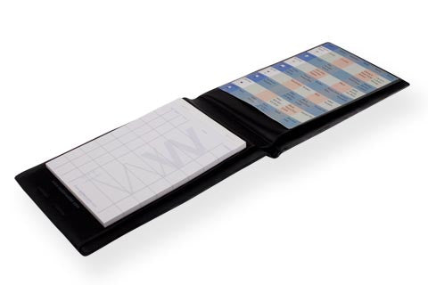 The Waiter Wallet is now available in three sizes