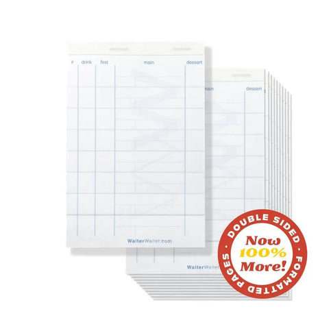 Waiter Wallet Restaurant Order Pad for servers