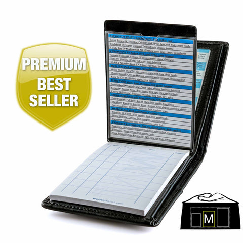 Waiter Wallet Deluxe, the ultimate server / waitress book and organizer