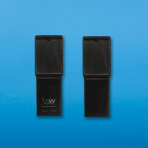 Waiter Wallet Clear Pocket Insert adds two additional clear pockets to any Waiter Wallet Organizer Book