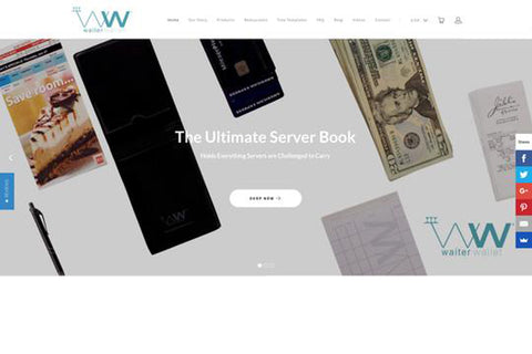 New Waiter Wallet Website