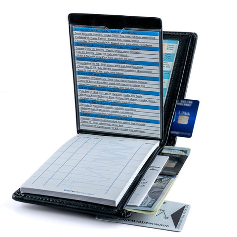 Waiter Wallet Deluxe, the ultimate server / waitress book and organizer