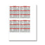 Waiter Wallet Jr. Perforated Sheets for printing Waiter Wallet's Free Custom Restaurant Cheat Sheets